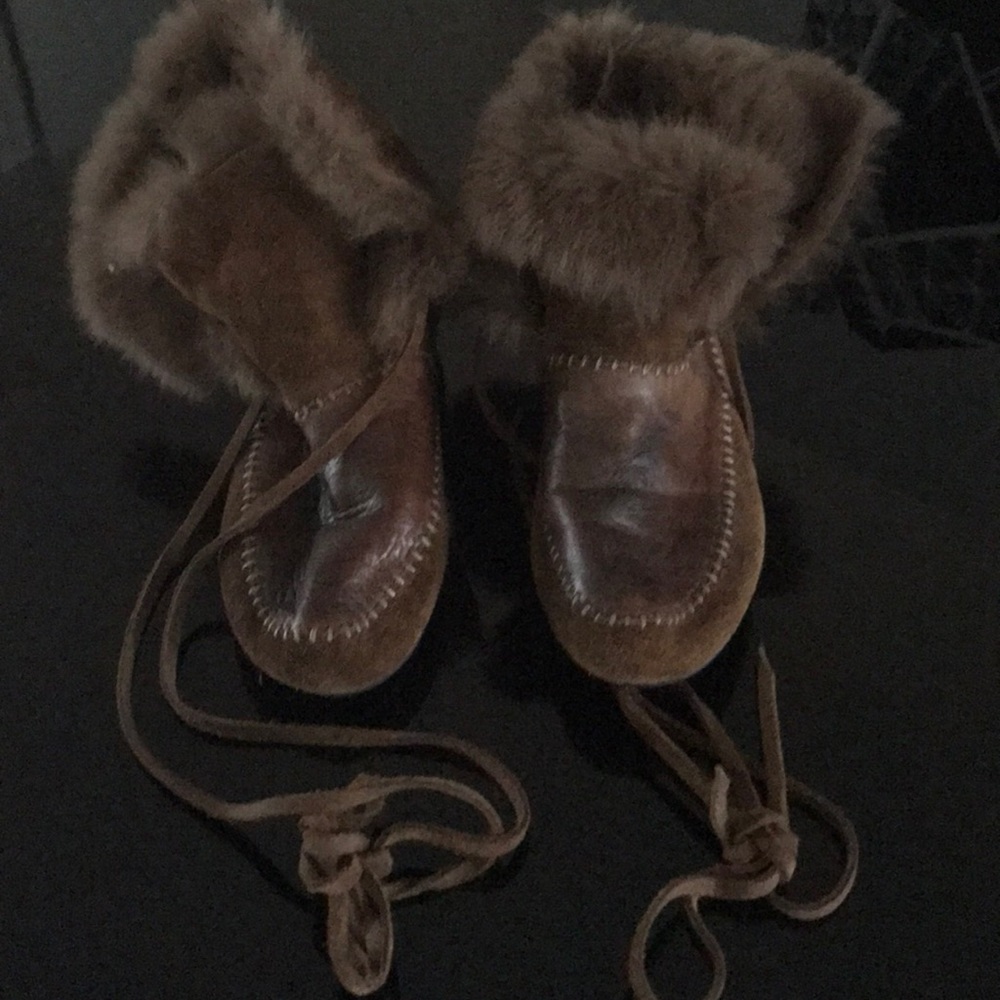House of Harlow 1960 Fur Lined Boots Size 6